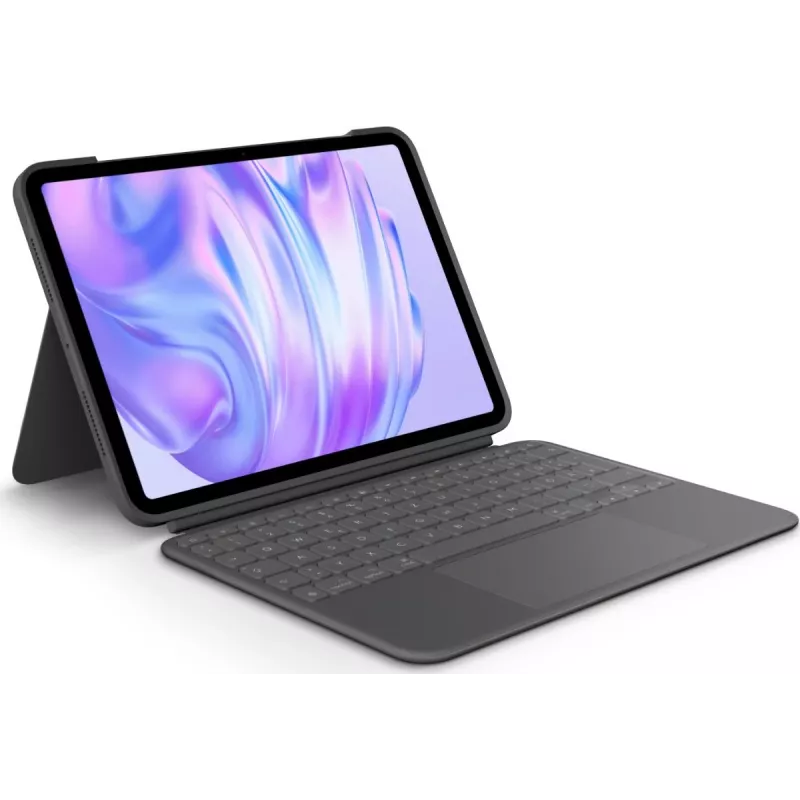 LOGITECH Combo Touch iPad Pro klaviatūras maciņš, Graphite, Qwerty UK
