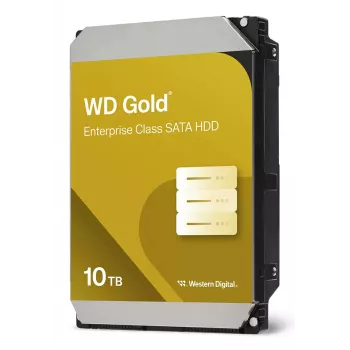 WESTERN DIGITAL Cietais disks - WD Gold WD103KRYZ - 10TB - SATA 6Gb/s - 3.5in - 7200rpm - 512MB buferis