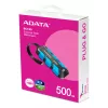 ADATA SC740 500 GB ārējais cietais disks USB Type-C 3.2 Gen 2 melns, zils