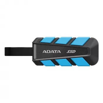 ADATA ārējais SSD SC740 2TB Plug&Go zils 1050/1000 MIL.STD USB Type-C 3.2 Gen 2 (3.1 Gen 2) Melns, Zils