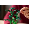 Dekoratīvais LEGO Icons modelis augs — LEGO 10344 Lucky Bamboo Botanical Collection, 325 gabali, 290 mm augstums