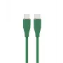 GEMBIRD USB Type-C Power Delivery (PD) 60W Lādēšanas un Datu Silikona Kabelis, 1.5m, Pusnakts Zaļš
