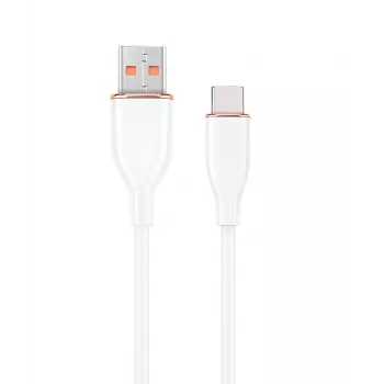 GEMBIRD Premium Silikona USB-C Lādēšanas un Datu Kabelis, 1.5m - Balts