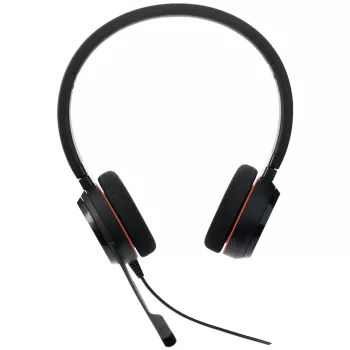 Jabra Evolve 20 Austiņas ar vadu, birojam/zvanu centram, USB Type-C / USB Type-A, melna