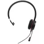 Jabra Evolve 20 SE austiņas ar vadu, biroja/zvanu centram, USB Type-C / USB Type-A, melnas