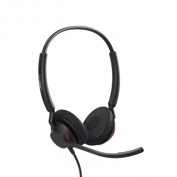 Jabra Engage 40 - (Inline Link) USB-C/A UC Stereo, Vadu, Birojs/Zvanu centrs, 63 g, Austiņas, Melna