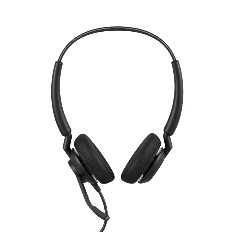 Jabra Engage 40 - (Inline Link) USB-C/A UC Stereo, Vadu, Birojs/Zvanu centrs, 63 g, Austiņas, Melna