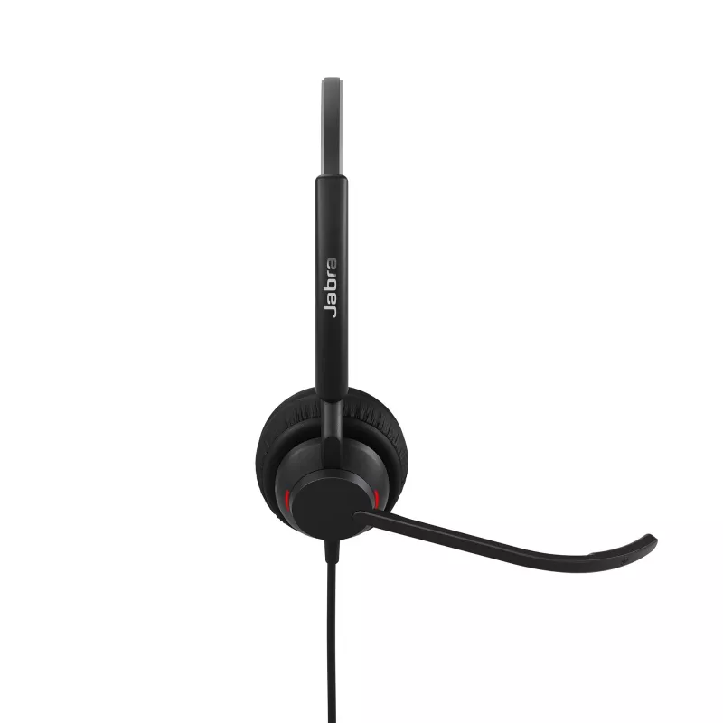 Jabra Engage 40 - (Inline Link) USB-C/A UC Stereo, Vadu, Birojs/Zvanu centrs, 63 g, Austiņas, Melna