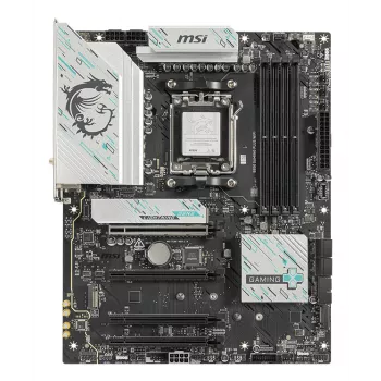 Mātesplate MSI B850 GAMING PLUS WIFI ATX — AMD B850, Socket AM5, DDR5, 4x DIMM, Wi‑Fi 7, 5Gb LAN, 3x M.2, HDMI 2.1
