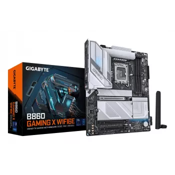 Mātesplate GIGABYTE B860 GAMING X WIFI6E Intel Core Ultra, LGA 1851, DDR5, PCIe 5.0, WiFi 6E