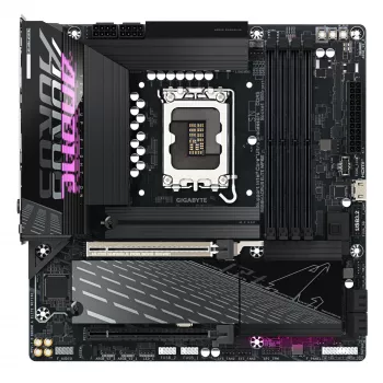 GIGABYTE B860M AORUS ELITE WIFI6E mātesplate - Intel Core Ultra sērijas CPU, 12+1+2+1 fāžu VRM, līdz 9200MHz DDR5, 1xPCIe 5.0 + 2xPCIe 4.0 M.2, 2.5GbE LAN, WIFI 6E, Thunderbolt