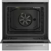 Brīvi stāvoša plīts Beko FBE62130GXDN, melna, gāzes virsma, elektriskā cepeškrāsns