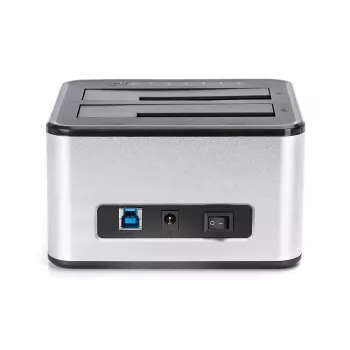 DIGITUS SATA Doku stacija USB 3.0 - 2 sloti 2.5 collu/3.5 collu SSD/HDD ar klonēšanas funkciju