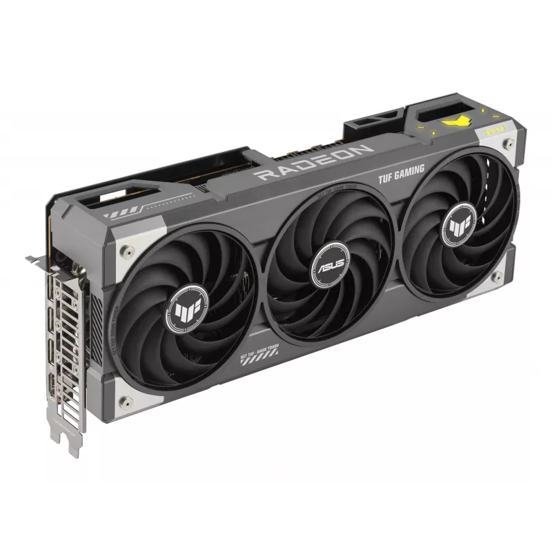 Grafikas karte ASUS TUF Gaming Radeon RX 9070 XT, 16 GB GDDR6, PCIe 5.0, 256-bit, 3060 MHz boost