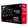 Grafikas karte ASUS TUF Gaming Radeon RX 9070 XT, 16 GB GDDR6, PCIe 5.0, 256-bit, 3060 MHz boost