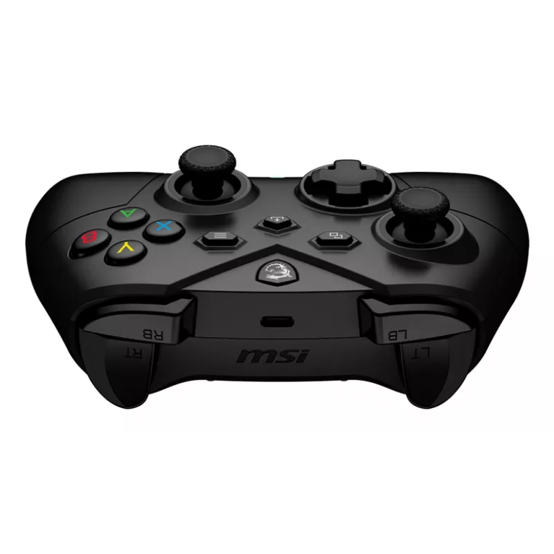 MSI FORCE GC300 WIRELESS Melns USB 2.0 Spēļu kontrolieris Analogs PC