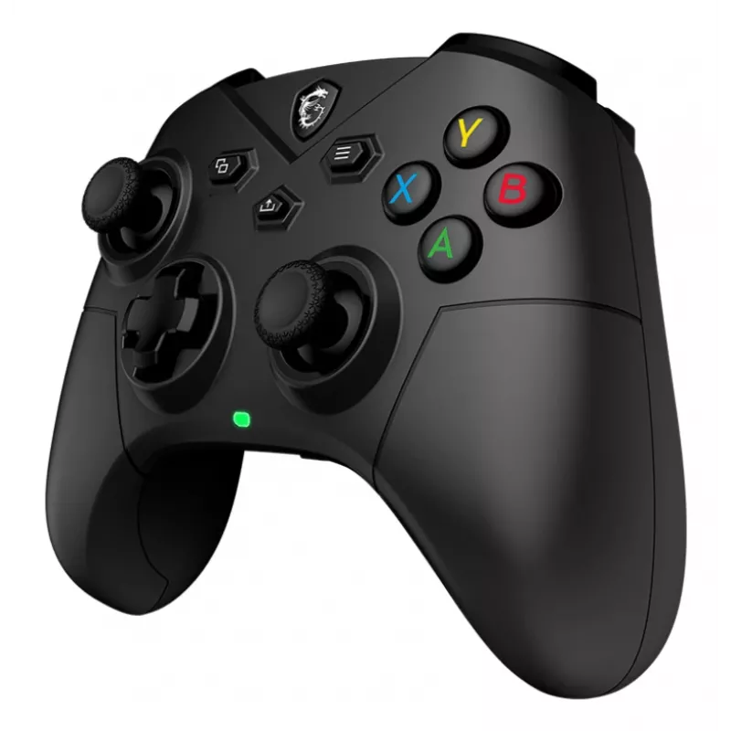 MSI FORCE GC300 WIRELESS Melns USB 2.0 Spēļu kontrolieris Analogs PC