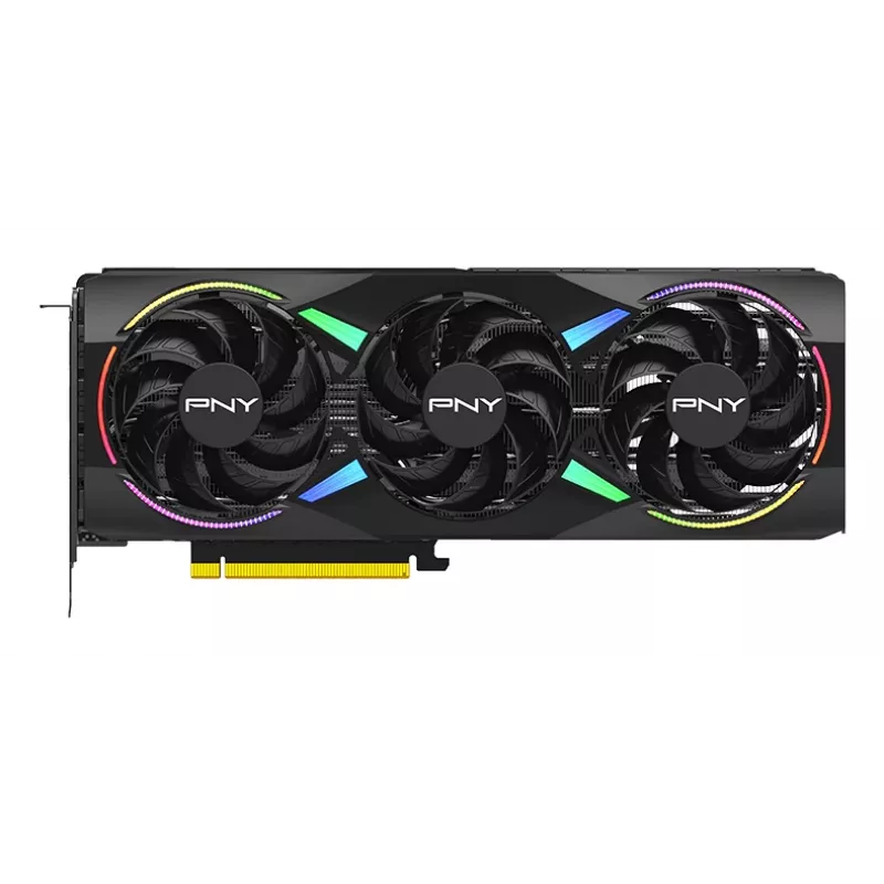PNY GeForce RTX 5070 12GB ARGB Overclocked Triple Fan - 12GB GDDR7 - DisplayPort 2.1b / HDMI 2.1b