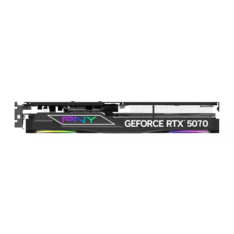 PNY GeForce RTX 5070 12GB ARGB Overclocked Triple Fan - 12GB GDDR7 - DisplayPort 2.1b / HDMI 2.1b
