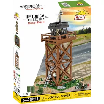 Cobi Blocks Control Tower būvēšanas komplekts 664 detaļas modelis COBI-3125