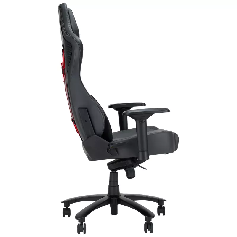 ASUS ROG CHARIOT X CORE Universāls spēļu krēsls ar polsterētu sēdekli Melns, Pelēks