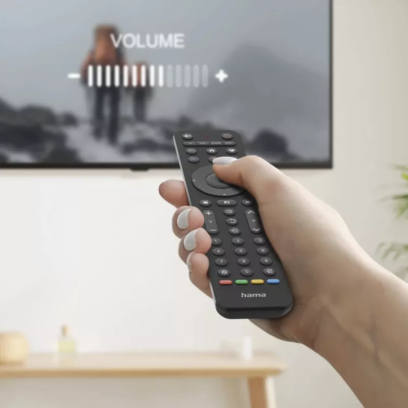 Hama 00221053 universālā tālvadības pults TV IR bezvadu ar spiedpogām