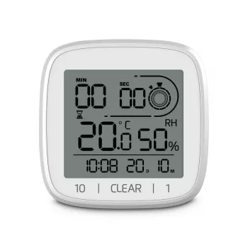Digitālais pulkstenis Hama 00185893 Square Balts Sienas/Galda AAA