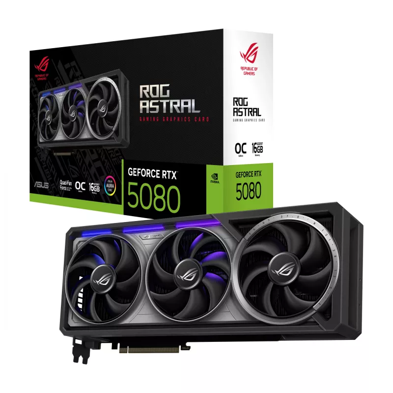 ASUS ROG Astral GeForce RTX 5080 16 GB GDDR7