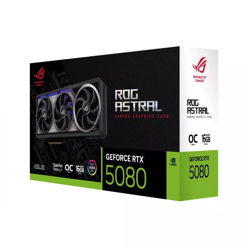 ASUS ROG Astral GeForce RTX 5080 16 GB GDDR7