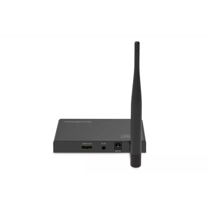 DIGITUS bezvadu HDMI pagarinātāja/sadalītāja komplekts 1x4, 100 m, Full HD (DS-55346)