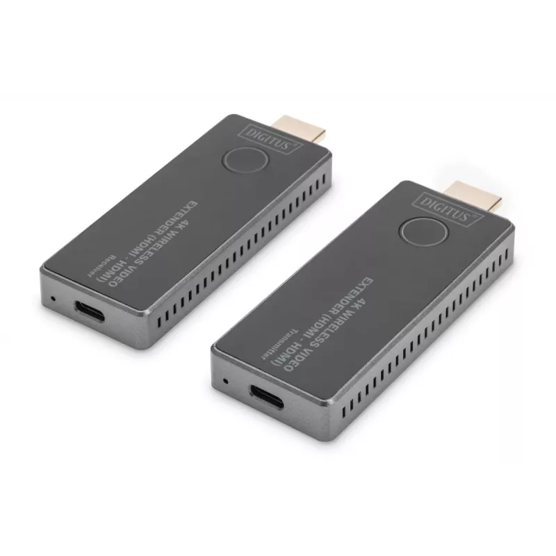 DIGITUS 4K bezvadu HDMI pagarinātāju komplekts 30m HDMI-HDMI