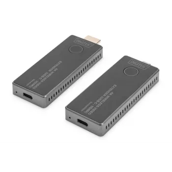 DIGITUS 4K bezvadu AV pagarinātājs 30m USB-C - HDMI