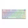 Savio Phenix WHITE GAT YELLOW USB Bluetooth QWERTY mehāniskā spēļu tastatūra