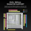 CORSAIR FRAME 4000D White - Mid-tower korpuss