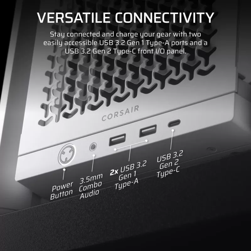 CORSAIR FRAME 4000D White - Mid-tower korpuss