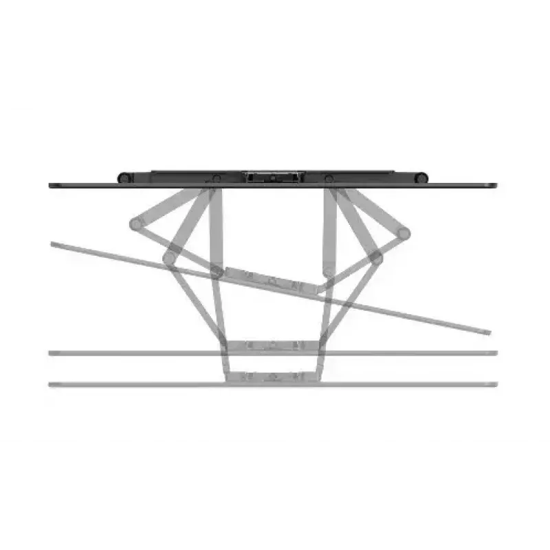 Hama Ultraslim Sienas Kronšteins 2.29 m Melns Maks. 50 kg VESA 600x400