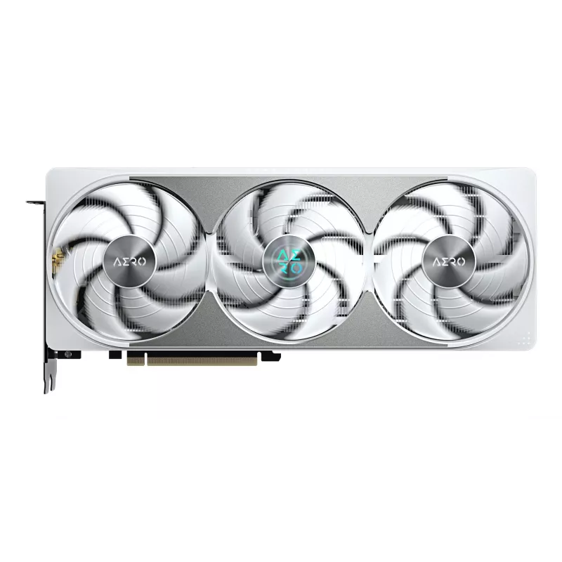 GIGABYTE GeForce RTX 5080 AERO OC SFF 16G videokarte - 16GB GDDR7, 256bit, PCI-E 5.0, 2730MHz kodola frekvence, 3 x DisplayPort, 1 x HDMI, GV-N5080AERO OC-16GD