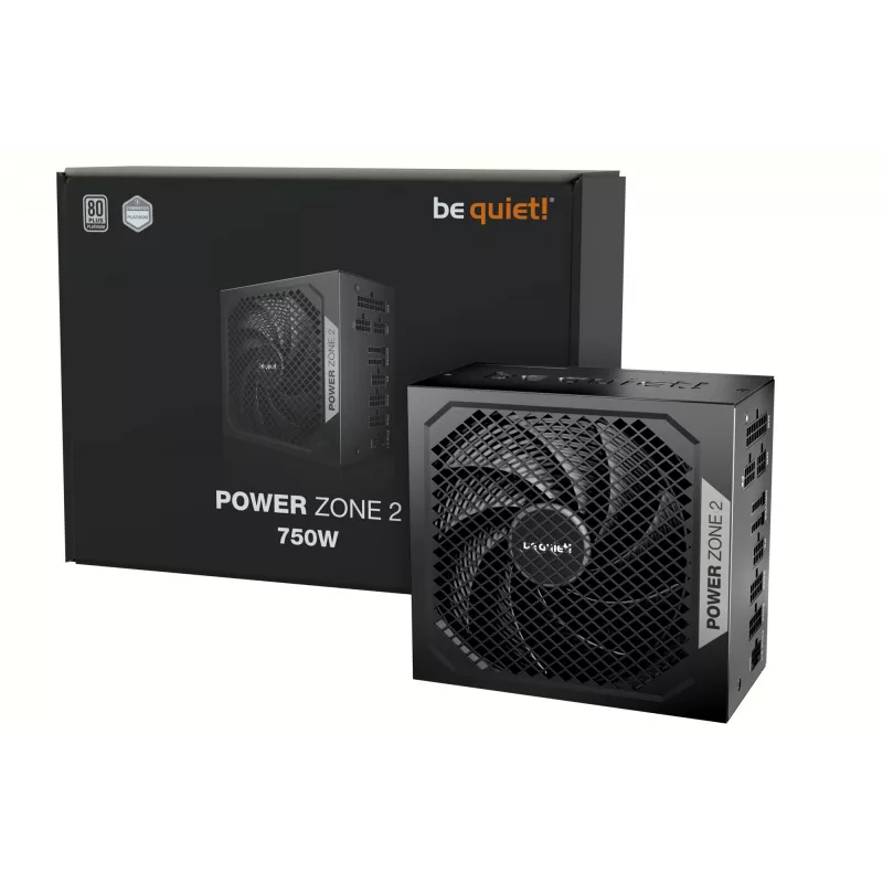 be quiet! POWER ZONE 2 750W barošanas bloks 20+4 pin ATX ATX Melns