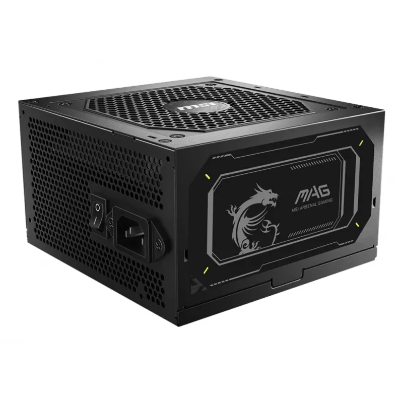 MSI MAG A750GL PCIE5 II barošanas bloks 750 W 20+4 pin ATX ATX Melns