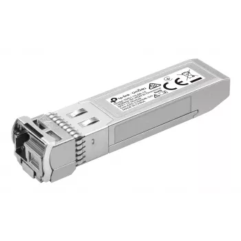 SFP+ šķiedras optikas raiduztvērējs TP‑Link Omada SM5110LSB‑10, vienmoda LC (UPC), 10,312 Mbit/s, 10 km, DDM, 3,3 V