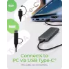 ICY BOX IB-1808MCT-CU31 SSD korpuss Melns M.2