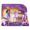Modes lelle Usorteret Unicorn Academy Sophia & Light Magic Wildstar ar varavīksnes gaismas efektiem, LR44 baterijas, 241 mm