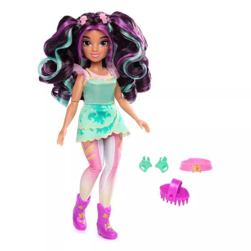 Spinmaster Unicorn Academy Ava modes lelle 241mm Daudzkrāsains