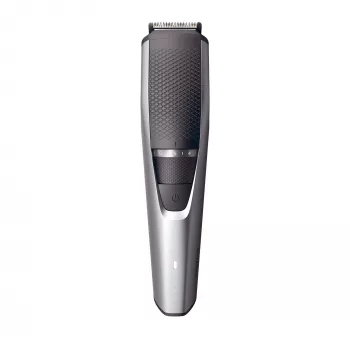 Bārdas trimmeris Philips BEARDTRIMMER Series 3000 BT3239/15, 0.5 mm–10 mm, 20 garuma soļi, USB uzlādējams, Melns/Sudrabs