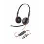 HP Poly Blackwire 3210 Monourāls USB-C Austiņas + USB-C/A Adapteris (Bulk)