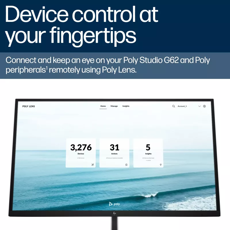 HP Poly Studio G62 videokonferenču sistēma