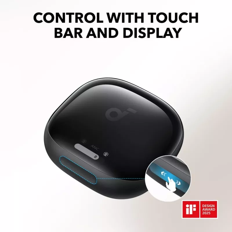 ANKER Soundcore Liberty 4 Pro - Bezvadu austiņas - Melnas