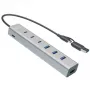 i-tec USB-C/USB-A Charging Metal HUB 7 portu (3x USB-C, 4x USB-A)