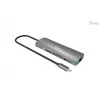 i-tec USB-C Metāla Nano Dokošanas Stacija 4K HDMI LAN ar Power Delivery 100W + Universāls Lādētājs 100W