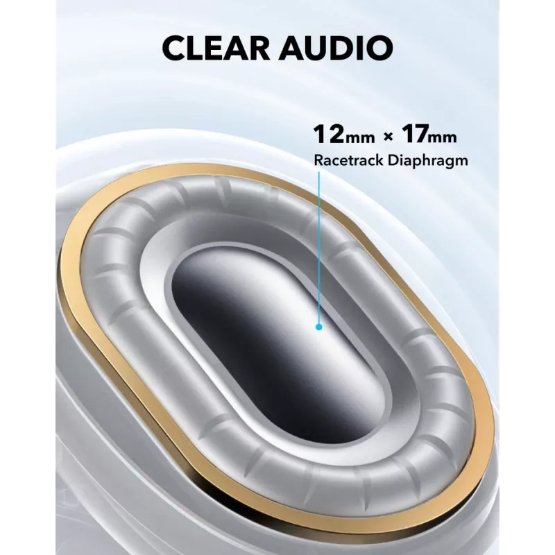 Anker Soundcore C40i bezvadu austiņas ar atvērtu ausi, Desert Bronze